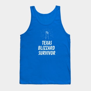 Texas Blizzard Survivor Tank Top